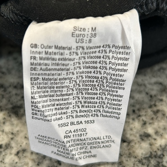 Bench dress/ swimsuit, cover-up, size medium, black, vacation, beach 🏝️ - Picture 7 of 10